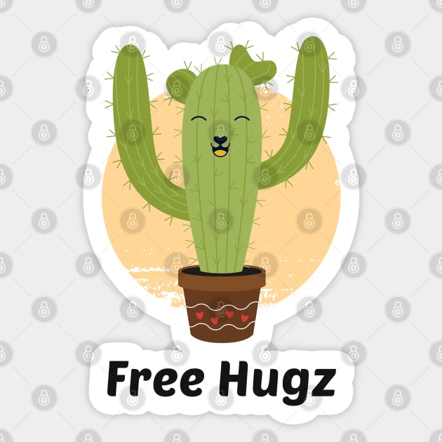 Free Hugz Sticker by VANARTEE